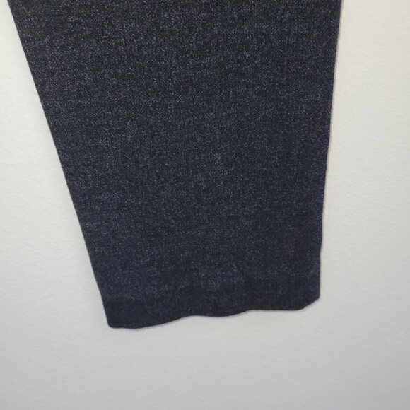 Hilary Radley Ponte Slim Leg Stretch Pants Pull On Dark Gray Women's Size L - Picture 7 of 10